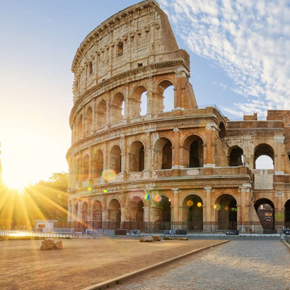 TOUR IMPERIAL (Privado), Coliseo romano (externamente), Arcos Triunfales y Roma Imperial